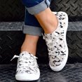 thumbnail image 5 of Womens Fashion Camouflage Round-Toe Flats Shoes Lightweight Soft Comfortable Casual Shoe, 5 of 5