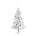 thumbnail image 2 of vidaXL Artificial Christmas Tree with LEDs&Ball Set PET Multi Colors/Sizes, 2 of 84