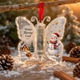 thumbnail image 5 of Christmas Cash Gift Butterfly Ornament, Acrylic Holiday Money Holder, Christmas Tree Cash Holder Car Ornament with Built‑in Clear Compartment,Christmas Home Decor for Christmas tree, window,car, 5 of 8