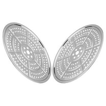 MIPCASE 2Pcs Kitchen Steamer Replacement Trays Stainless Steel Cooking Pot Insert