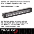 thumbnail image 3 of TrailFX 10SRSCMB Light Bar LED 10"L  9 Clear OSRAM Bulbs 45W  W/ hdwe & Wiring, 3 of 6