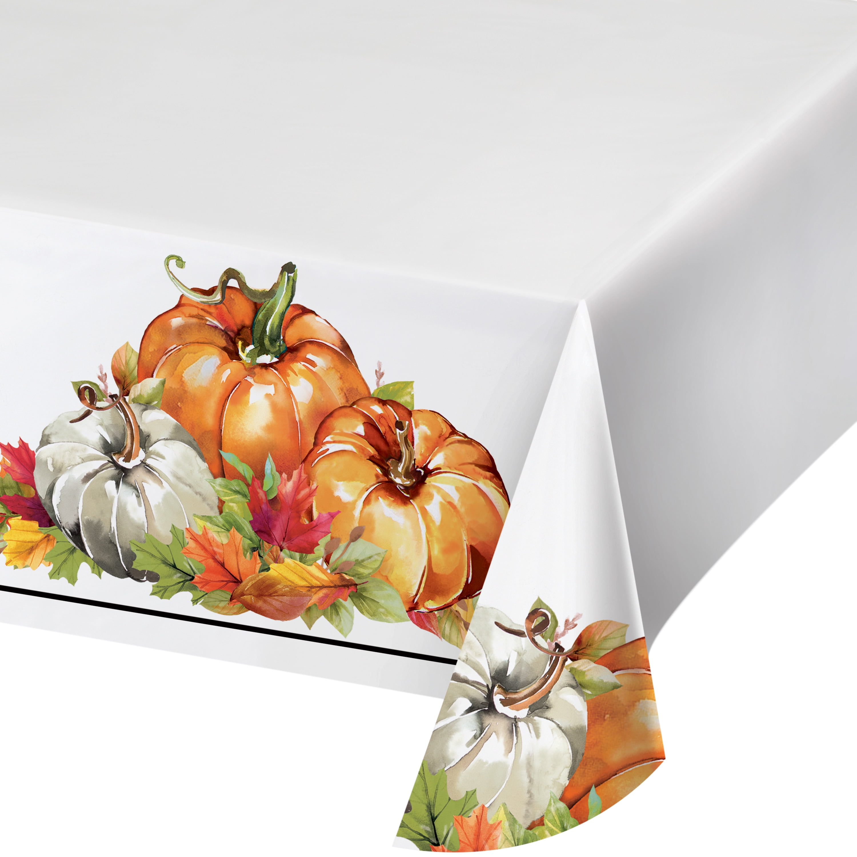 Way to Celebrate Traditional Thanksgiving Paper Tablecloth, 20 ct