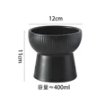 thumbnail image 3 of Cuenco de agua y comida para gatos nórdicos para perros pequeños Comederos elevados para beber y comer Suministros de alimentación de cerámica para mascotas Accesorios para cachorros y gatos, 3 of 5