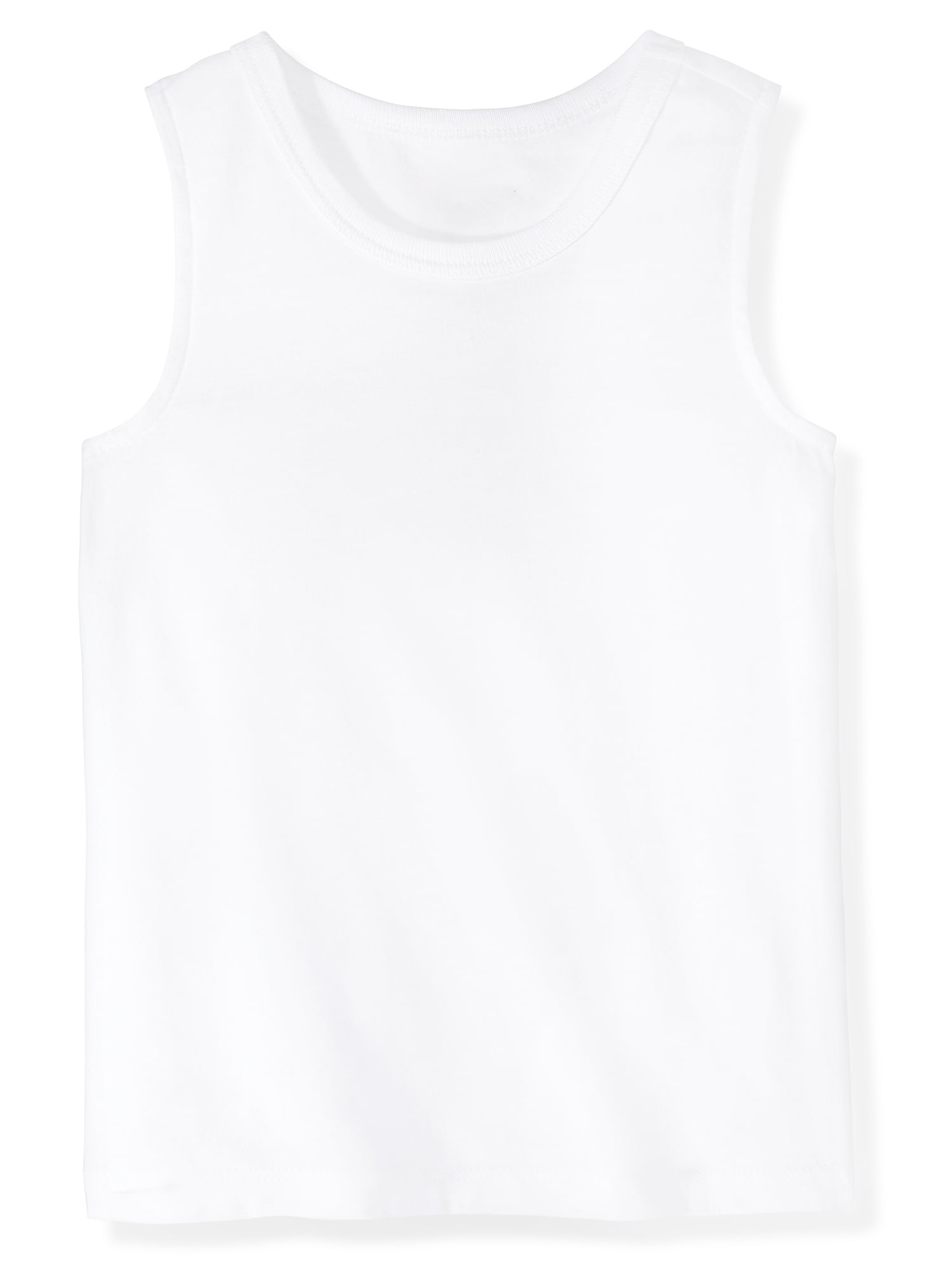 Garanimals Newborn, Baby & Toddler Boy Cotton Solid Tank Tops, 4-Pack, Sizes 0-6T