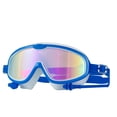 thumbnail image 1 of High Performance Swimming Goggles - Fog Large Frame for Enhanced Includes Storage Nose Clip and Earplugs, 1 of 4
