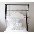 thumbnail image 2 of DormCo Over The Bed Shelf Supreme - Suprima Adjustable Shelving - Gunmetal Gray, 2 of 8