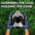 thumbnail image 6 of FIGHTSENSE Soccer Goalie Gloves for Kids Youth Boys,Football Goalkeeper Gloves,4mm Latex Palm,Breathable,Anti-Slip Strong Grip,Double Wrist Protection, 6 of 6
