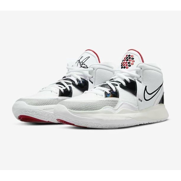 nike kyrie white and black