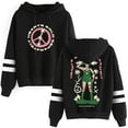 thumbnail image 2 of Mariah The Scientist Peace Pullover Hoodies Pocketless Parallel Bars Sleeve Streetwear Sweatshirts, 2 of 6