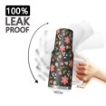 thumbnail image 3 of Floral 40oz Tumbler– Stainless Steel Insulated Tumbler with Handle and Straw, Large Capacity Travel Cup for Hot & Cold Drinks,Thanksgiving,Christmas, Spring,Flower, 3 of 6