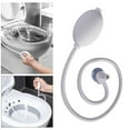 thumbnail image 2 of Bath Flusher saludable portátil pa asiento de inodoro bañera bidé inodoro Lavabo de asiento blanco shamjiam Enjuague de baño de asiento, 2 of 8