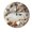 FFclock046, variant on ZXCXRQFa Chickens Wooden House Round Wall Clock Daisy Silent Non Ticking Wooden Wall Clocks Battery Operated for Home Office School Decor,10 Inch