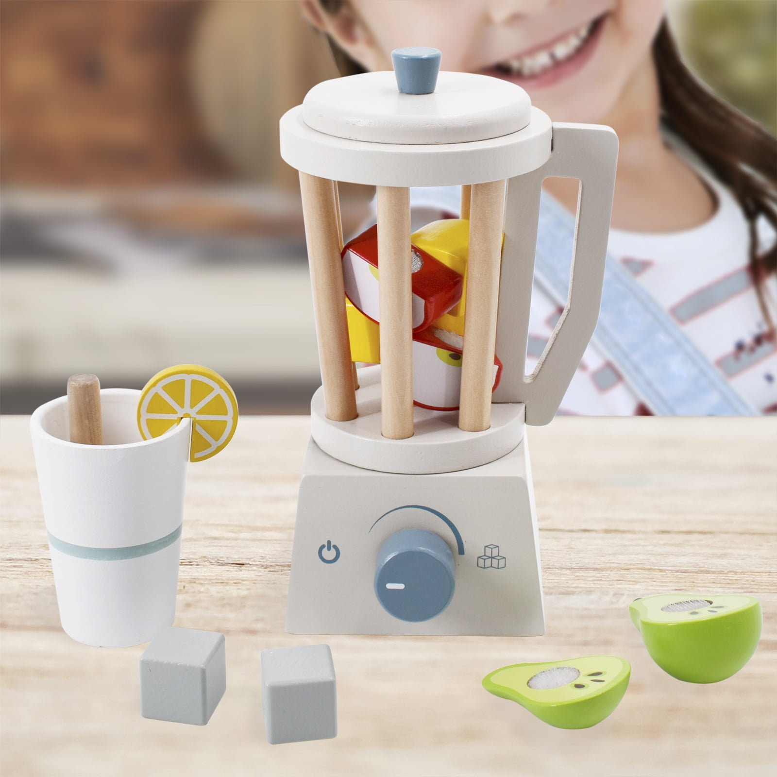 Hape Fruit Smoothie Blender Kids Wooden Pretend Kitchen Appliance Play Set  Toy, 1 Piece - Kroger