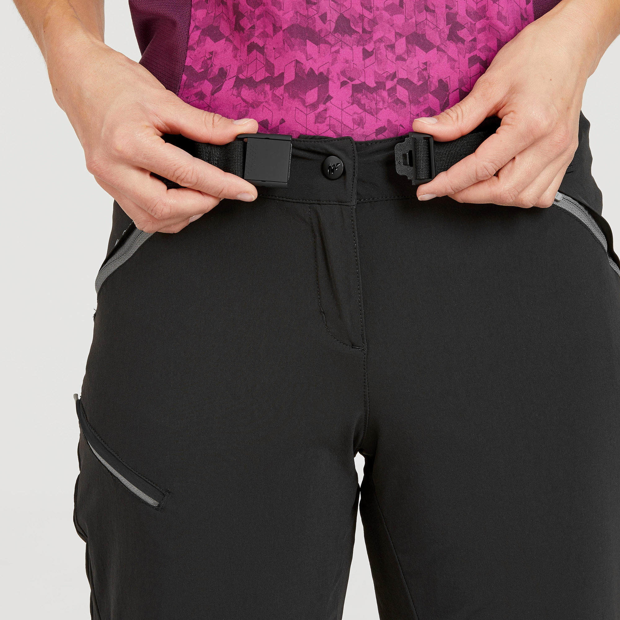 Buy Men Polyester Non-Stretchable Gym Track Pants Black Online Decathlon |  islamiyyat.com