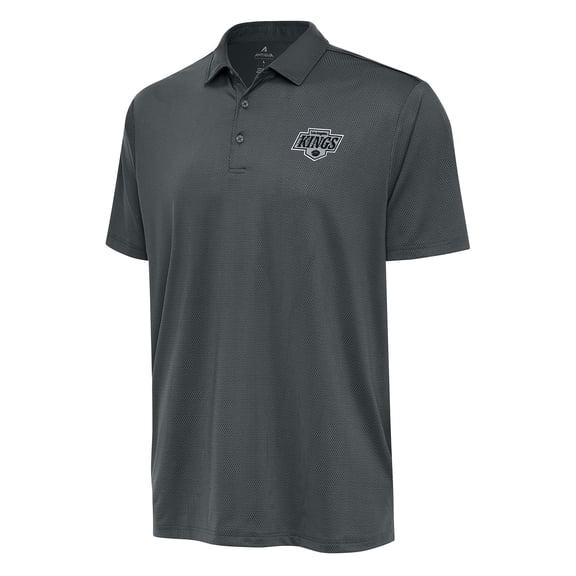 Men's Antigua  Pewter Los Angeles Kings Big & Tall Ellipse Polo