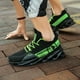 thumbnail image 5 of Zapatillas deportivas informales de talla grande para hombre, de malla voladora, para verano, talla grande, para parejas, 5 of 6