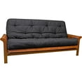 thumbnail image 2 of Blazing Needles Renewal 10-inch Twill Futon Mattress-Color:Black,Size:Full, 2 of 2