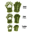 thumbnail image 3 of LazyOne Animal Paw Mittens for Adults and Kids, Dinosaur, Costumes (Dino Mitt, Medium), 3 of 5