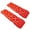 Red, variant on Joyfeel 2Pcs Off-Road Traction Boards, Recovery Boards, Traction Mat Recovery Tracks for Sand Mud Snow Track Tire Ladder