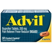 6 Pack - Advil 200 mg Coated Caplets 50 ea