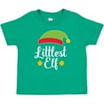 thumbnail image 3 of Inktastic Christmas Littlest Elf Holiday Boys or Girls Baby T-Shirt, 3 of 5