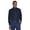 Navy, variant on M500T Men's Tall Easy Blend™ Long Sleeve Twill Dress Shirt-Navy-XLT