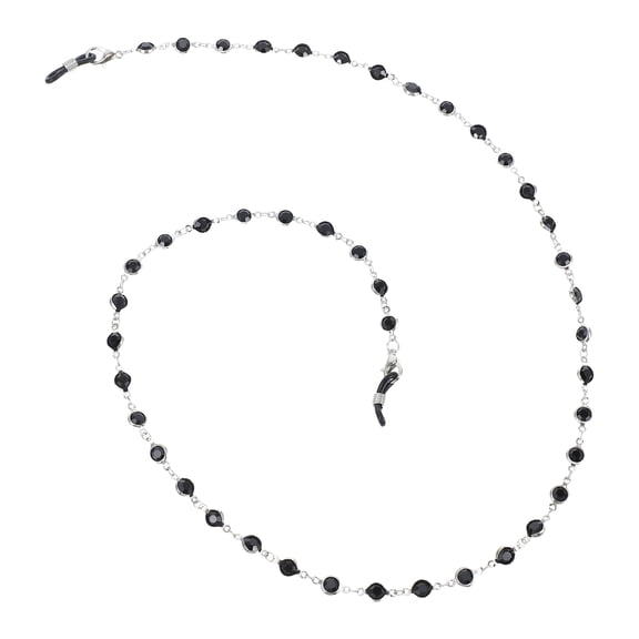 AURARMLET 3Pcs Beaded Acrylic Eyewear Retainer Chain Lightweight Nonslip Decorative Accessory