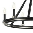 thumbnail image 4 of Kichler Lighting - Emmala - 6 Light Medium Chandelier In Art Deco Style-24, 4 of 13