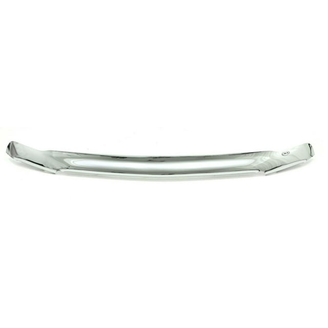 Auto Ventshade Bug Shield 680054 Chrome Hood Shield; Wrap-Around; ABS Plastic
