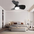 thumbnail image 4 of Sofucor Quiet Ceiling Fan with LED Light 23 inch Large Air Volume Remote Control for Children's rooms Dining Room Patio, 4 of 11