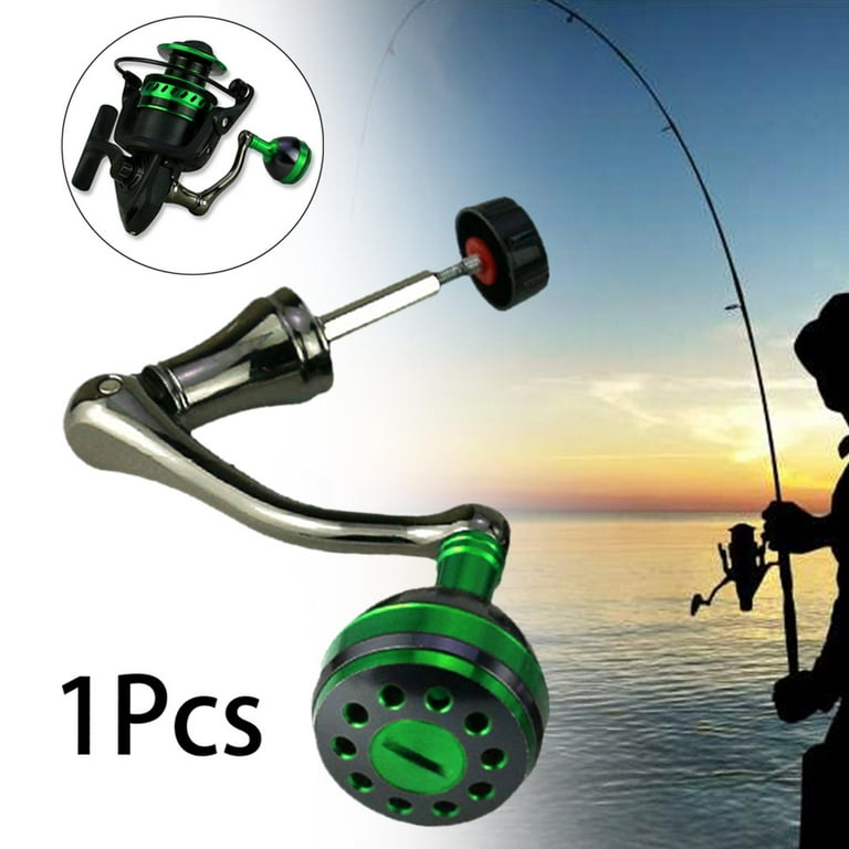 Fishing Reel Handle Grip Reel Replacement Handle Universal Power Reel Handle Green S, Men's, Size: Multi