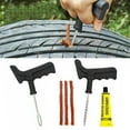 thumbnail image 3 of Trayknick 8Pcs/Set Car Tire Repair Tool Puncture Repair Thread Drill Rubber Strip Portable High Efficiency Quick Repairing Lightweight Scoot, 3 of 12