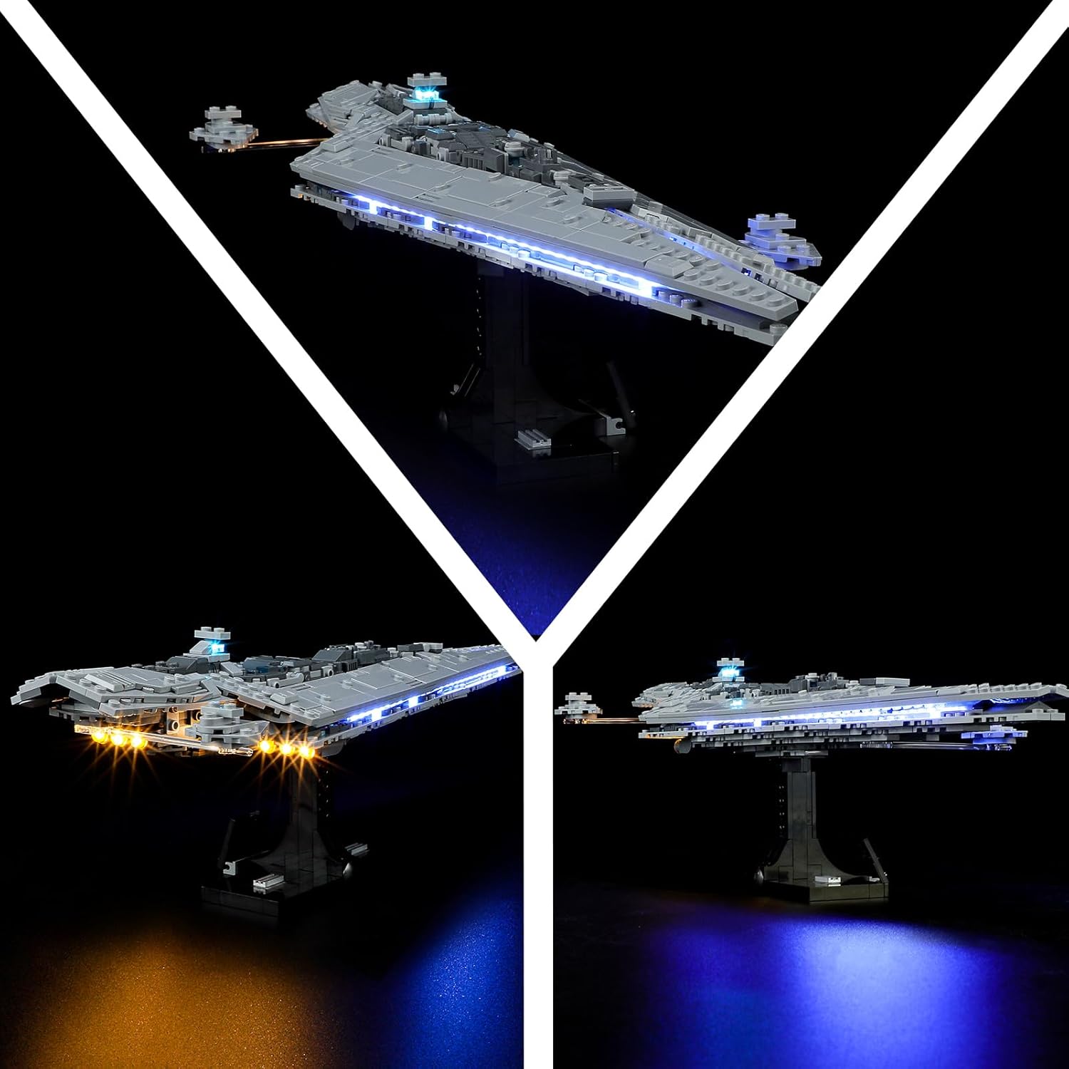 LED Light Kit for 75356 Executor Super Star Destroyer Set Compatible with Lego