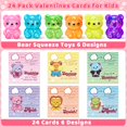 thumbnail image 2 of Tarjetas de San Valentín Duchong, paquete de 24, regalo para fiesta infantil, 2 of 7