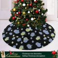 thumbnail image 6 of FMSHPON Valentine's Day Heart Xmas Christmas Tree Skirt Stand Mat for Holiday Party Decoration Indoor Outdoor 36 inches, 6 of 6