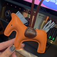 thumbnail image 2 of Ada Home Nuevo Estilo Angel Horse Cute Borla Clásico Pony Colgante Europeo Americano Moda Bolsa Hombres Mujeres Coche Accesorios De Gao Jiahui unisex, 2 of 2