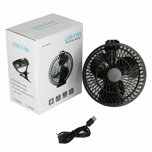 7 Mini Laptop Clip On Desktop Super Mute For Pc Usb Cooler Cooling Desk Fan Y3 Walmart Com Walmart Com