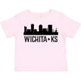 thumbnail image 3 of Inktastic Wichita Kansas City Skyline Boys or Girls Toddler T-Shirt, 3 of 5