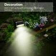 thumbnail image 4 of NEX White Solar Deck Light, Waterproof, 4 Pack, 4 of 4