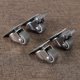 thumbnail image 5 of Style 4 Ruedas giratorias de goma suave con ruedas de perfil bajo, placa superior de 360 ​​grados, 100 libras, 5 of 5