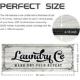 thumbnail image 2 of Laundry Room Rug Runner 20"x48" Non Slip Waterproof Laundry Mats for Laundry Room Decor Washable Floor Laundry Co. for Wash Dry Fold Repeat, 2 of 6