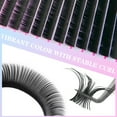 thumbnail image 6 of LUJITO 1Box 12rows Volume Eyelash Extensions D Curl Hand Woven Premium Soft Light Natural Eyelashes Extension, 6 of 6