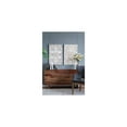 thumbnail image 4 of Paper Leaf Shadow Box Wall Decor - Grey White - Set of 2 - Intricate Art for Home & Office, 4 of 7