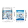 thumbnail image 3 of Limpiador de lavadora pastilla efervescente | Limpieza profunda y desodorización | Fórmula de oxígeno activo | Ingredientes suaves seguros | Fácil de usar para todas las lavadoras | Paquete de, 3 of 8
