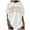 White, variant on Womens Summer Tops Plus Size Casual Loose Letter Print Comfortable and Stylish Graphic Shirts for Women Brown L