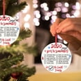 thumbnail image 4 of Ganfancp Adornos de Navidad Cute Santa Clause Wearing Mask Tree Decoration Ofertas Del Día 5 Colgantes de Navidad, 4 of 7
