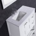 thumbnail image 2 of Eviva Glamor 36 in. White Bathroom Vanity with Marble Counter-Top and Undermount Porcelain Sink, 2 of 3