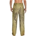 thumbnail image 3 of Kll Mens Pajama Pants For Men,Mens Lounge Pants,Funny Gifts For Men,Men'S Pajama Bottoms-Vintage World Map, 3 of 9