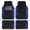 Blue, variant on Car-Grand Bling Rhinestone Diamond car floor mats shining carpet sparkly glitter crytal with anti-slip heel waterproof universal fit cute girl women 4pcs Black silver