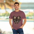 thumbnail image 4 of TOGETHER FOREVER Romantic Skulls Unisex Garment-Dyed T-shirt, 4 of 10